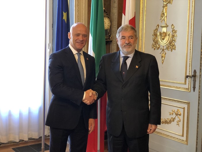 Visita a Palazzo Tursi di una delegazione di Odessa