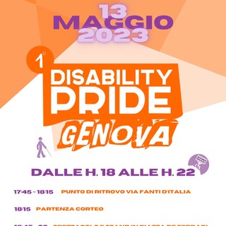 In piazza uniti per i diritti e l'orgoglio delle persone con disabilità. A Genova per la prima volta arriva il Disability Pride
