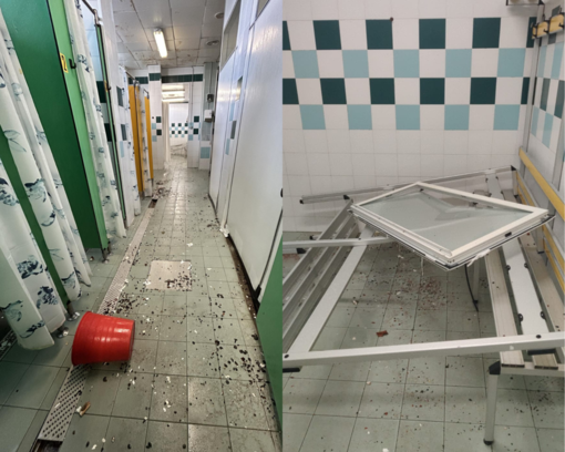 La mareggiata colpisce duramente la Sportiva Sturla, grossi danni nella sede di via V maggio La mareggiata colpisce duramente la Sportiva Sturla, grossi danni nella sede di via V maggio