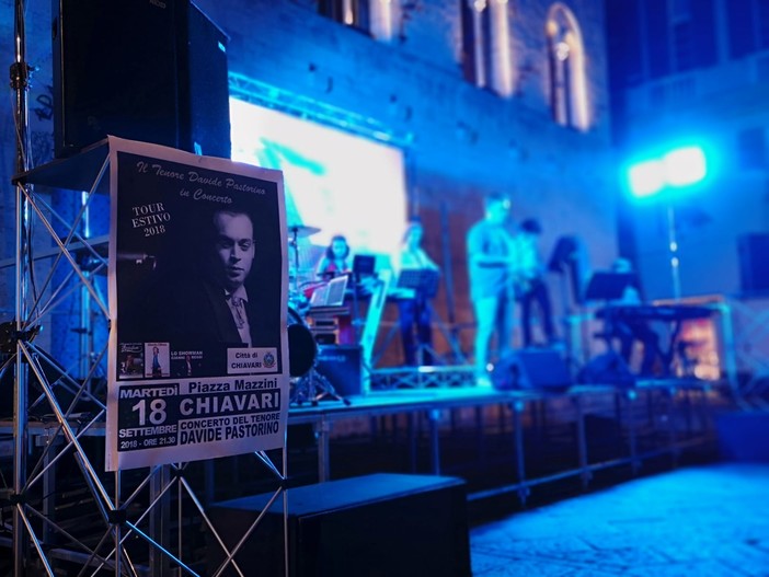 Noli, il tenore Davide Pastorino chiude il tour estivo a Chiavari Noli, il tenore Davide Pastorino chiude il tour estivo a Chiavari