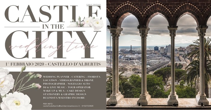 Castello D'Albertis ospita l'evento "Castle in the city - Wedding time"