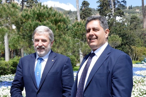 Toti e Bucci sul terzo valico: "Opera fondamentale" Toti e Bucci sul terzo valico: "Opera fondamentale"