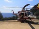 Chiavari, 65enne cade da una fascia a Campodonico: soccorso in elicottero