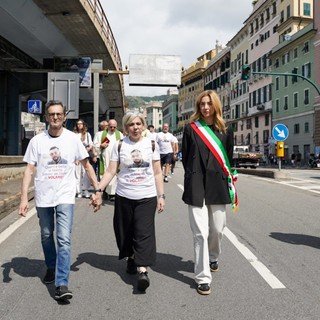 Il ricordo di Giombattista Colombo, vittima della strada. La sindaca Salis: "Lavoriamo tutti uniti per rendere le vie di Genova più sicure"