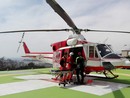 Rapallo: cade da due metri riportando un forte trauma cranico, in elicottero al San Martino