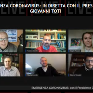 Coronavirus, Toti in diretta con i giornali del nostro gruppo editoriale: "Dopo Pasqua potrebbero esserci parziali riaperture" (VIDEO)