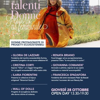 Genova, Lux Giglio Bagnara ospita l'evento &quot;I talenti delle donne - Percorsi al femminile&quot;