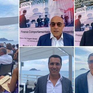 Alassio, evento esclusivo sulla spiaggia per Sanpaolo Invest: obbiettivo formare sulla Finanza comportamentale