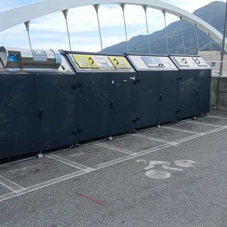 Ecoisola attiva a Riva Levante: completato il potenziamento dei contenitori per la differenziata