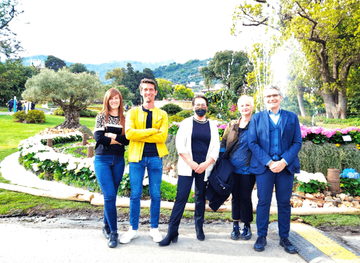 Euroflora, il Comune di Recco riceve la "Menzione giurie d'onore" per lo spazio espositivo