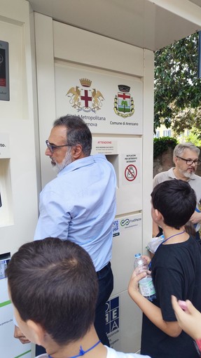 Anche ad Arenzano arriva l'ecocompattatore Anche ad Arenzano arriva l'ecocompattatore