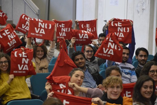 Welcome Erasmus Day alla sala S. Salvatore per dare il benvenuto agli studenti stranieri Welcome Erasmus Day alla sala S. Salvatore per dare il benvenuto agli studenti stranieri