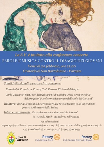 Il progetto dei Rotary Club genovesi "Parole e Musica contro il disagio dei giovani" alla terza tappa