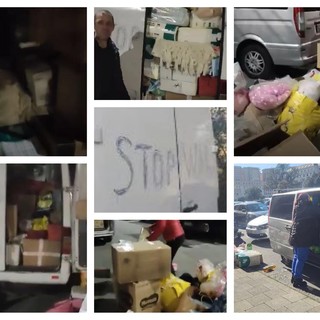 Stop war, il furgoncino pacifista partito da Genova è arrivato in Ucraina (Foto e Video)