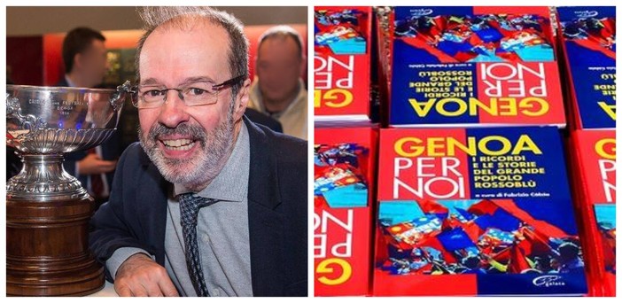 Fabrizio Calzìa, autore di 'Genoa per Noi'