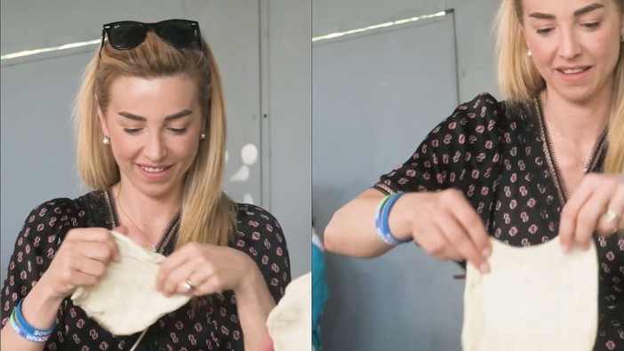 Elezioni comunali, Silvia Salis alla prova del cuoco… con le focaccette di Crevari