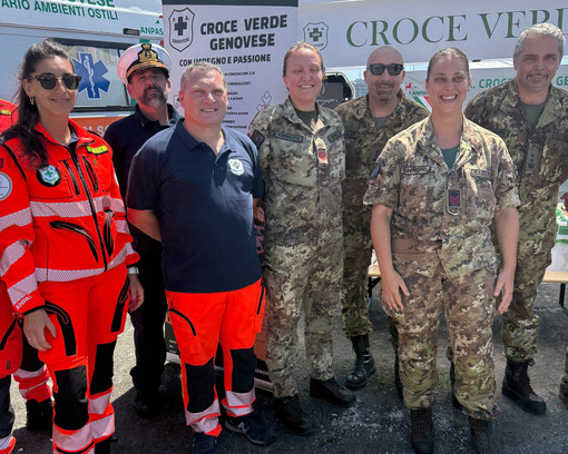 Soccorso e sicurezza: ANPAS Liguria e Esercito Italiano a scuola di emergenza