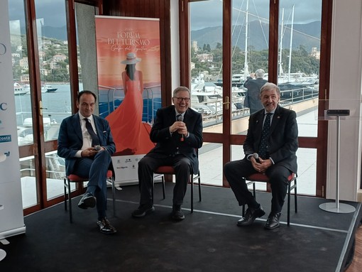 Il presidente Bucci al Forum del Turismo: "Colonna portante per lo sviluppo regionale insieme a tecnologia e Blue Economy" Il presidente Bucci al Forum del Turismo: "Colonna portante per lo sviluppo regionale insieme a tecnologia e Blue Economy"