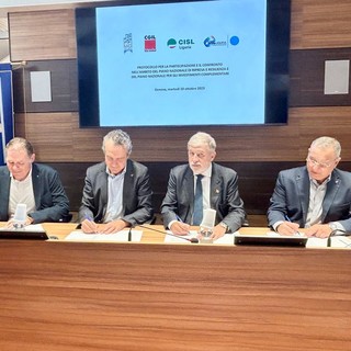 Digitalizzazione e sviluppo sostenibile: via libera al protocollo Anci-Cgil, Cisl e Uil per l’attuazione dei fondi Pnrr e Pnc nei Comuni liguri Digitalizzazione e sviluppo sostenibile: via libera al protocollo Anci-Cgil, Cisl e Uil per l’attuazione dei fondi Pnrr e Pnc nei Comuni liguri