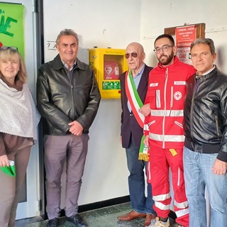 Orero, inaugurato il nuovo defibrillatore donato dalla Croce rossa di Cicagna
