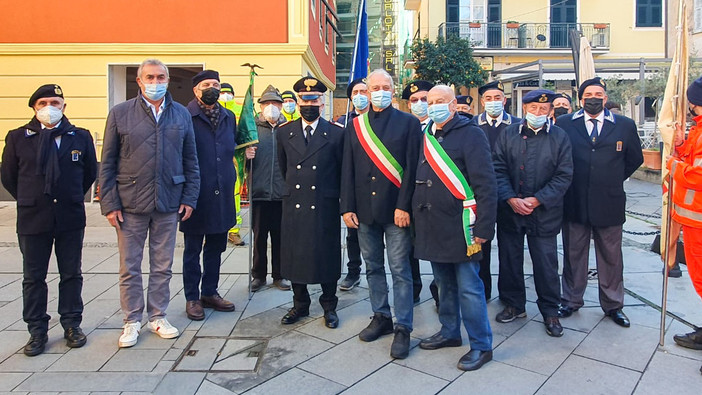 Moneglia, i Marinai d'Italia hanno celebrato Santa Barbara