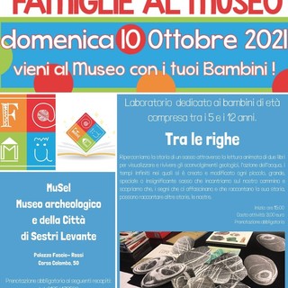 Torna la Giornata Nazionale delle Famiglie al Museo a Sestri Levante Torna la Giornata Nazionale delle Famiglie al Museo a Sestri Levante