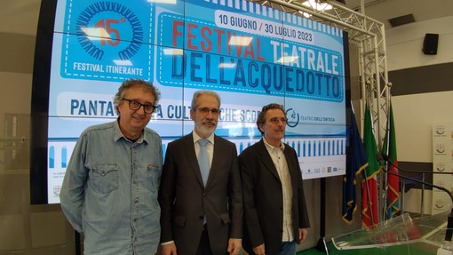 Panta Rei, la cultura che scorre: torna la quindicesima edizione del Festival Teatrale dell'Acquedotto (video) Panta Rei, la cultura che scorre: torna la quindicesima edizione del Festival Teatrale dell'Acquedotto (video)