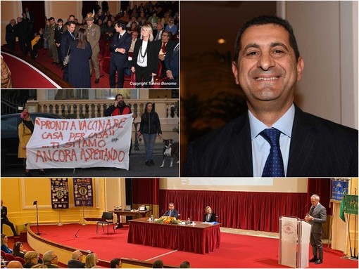 Il generale Figliuolo al Casinò di Sanremo: “Siamo usciti dalla pandemia grazie al lavoro di squadra” Il generale Figliuolo al Casinò di Sanremo: “Siamo usciti dalla pandemia grazie al lavoro di squadra”