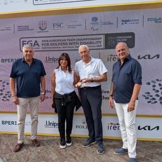 Golf paralimpico, a Cogoleto i migliori atleti d’Europa: la Liguria si conferma capitale dello sport inclusivo