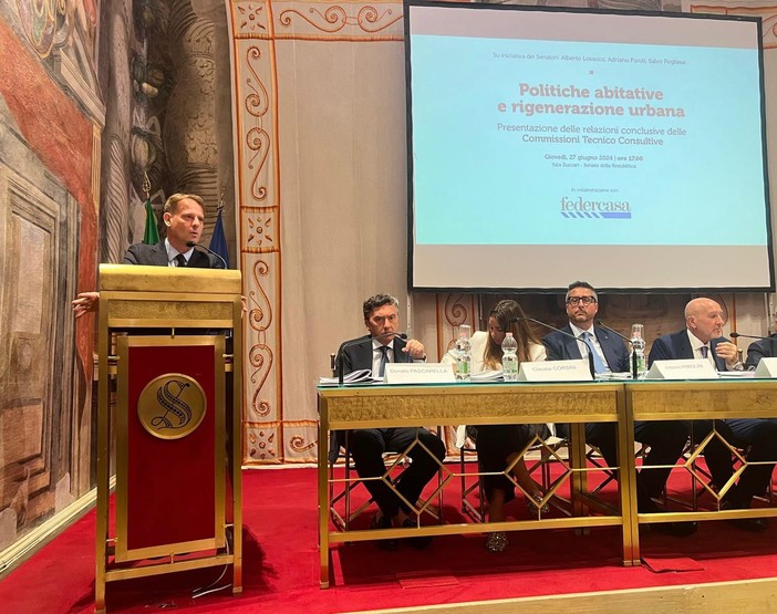 Edilizia, l'assessore Scajola al convegno di Federcasa: "In Liguria investimenti senza precedenti" Edilizia, l'assessore Scajola al convegno di Federcasa: "In Liguria investimenti senza precedenti"