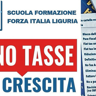 Forza Italia Liguria in campo per la riforma fiscale: “Meno tasse, più crescita”