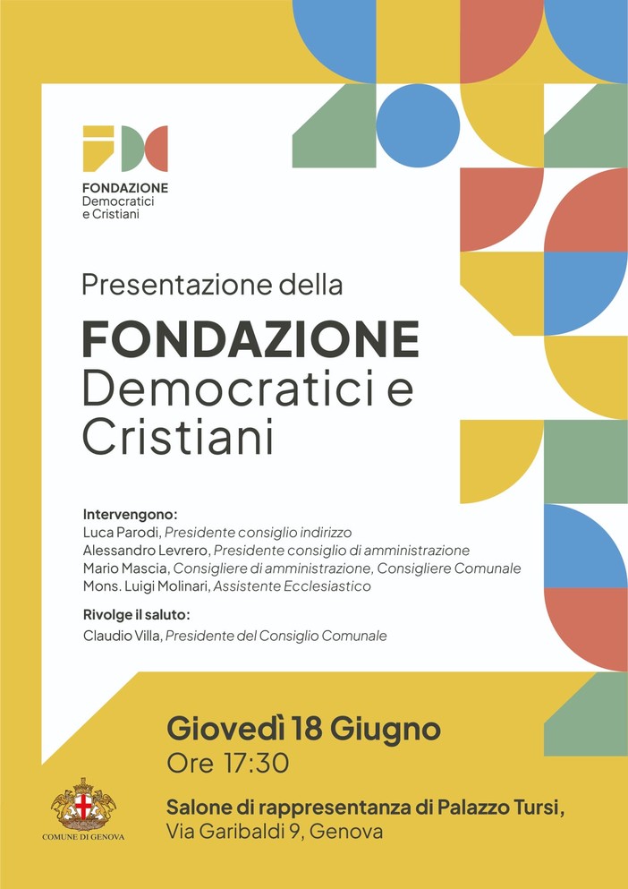 Nasce la Fondazione Democratici e Cristiani: archivio storico, ricerca e formazione per le nuove generazioni