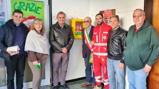 Orero, inaugurato il nuovo defibrillatore donato dalla Croce rossa di Cicagna
