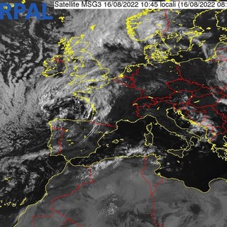 Arpal chiude anticipatamente l'allerta temporali alle 12 di oggi martedì 16 agosto nelle zone  di Centro e Levante