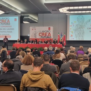 Congresso Camera del Lavoro di Genova: Magni Cgil "Demografia, lavoro e giovani le principali emergenze"