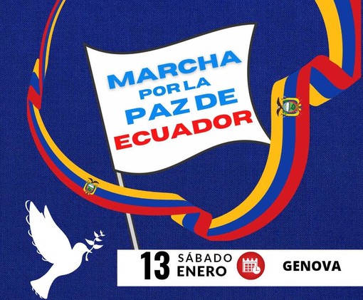 Genova vicina all'Ecuador: sabato una fiaccolata per la pace Genova vicina all'Ecuador: sabato una fiaccolata per la pace