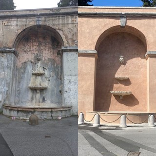 Carignano, ritorna all'antico splendore la fontana di via Carcassi, opera attribuita al Barabino Carignano, ritorna all'antico splendore la fontana di via Carcassi, opera attribuita al Barabino