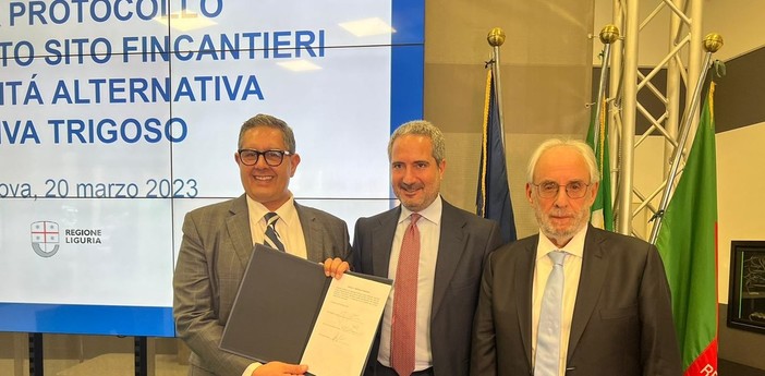 Ampliamento del cantiere di Fincantieri, firmato il protocollo di intesa per la nuova viabilità a Riva Trigoso