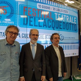 Panta Rei, la cultura che scorre: torna la quindicesima edizione del Festival Teatrale dell'Acquedotto (video) Panta Rei, la cultura che scorre: torna la quindicesima edizione del Festival Teatrale dell'Acquedotto (video)