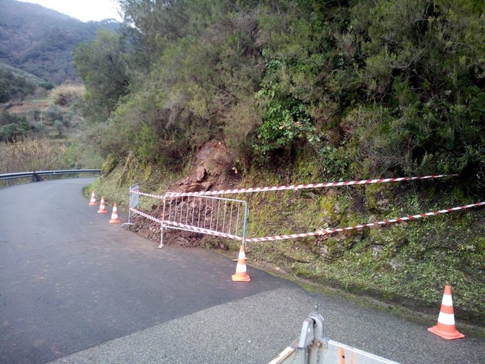 Levanto: nuove frane sulle strade comunali