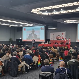XIII Congresso Cgil, Ghio (Pd): "Sindacato ha un ruolo fondamentale. Condivisione su temi centrali per la Liguria a partire dalla siderurgia"