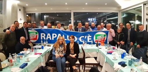 Rapallo, l'impegno di Forza Italia. Incontro con Bagnasco, Cassinelli e Muzio