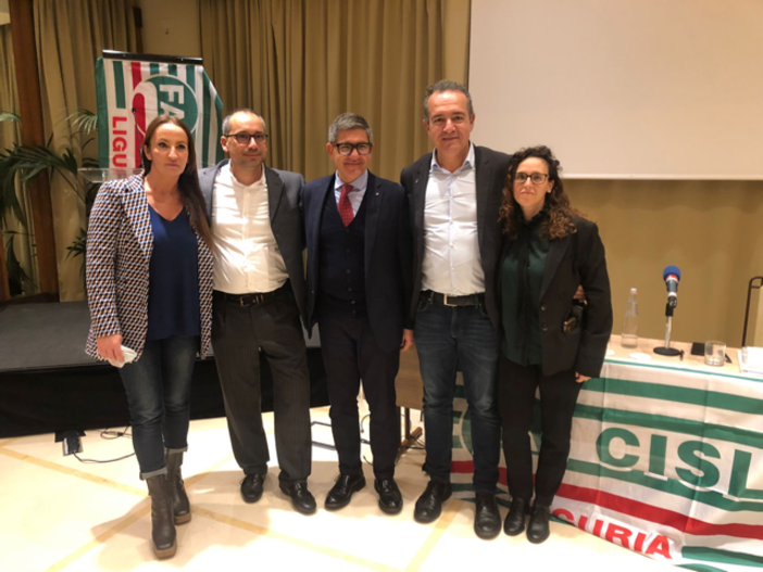 Fai Cisl, Davide Piazzi rieletto segretario ligure