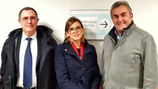 Il consigliere regionale Muzio in visita al nuovo reparto a degenza infermieristica dell’ospedale di Sestri Levante