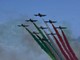 Le Frecce Tricolori sopra il ponte San Giorgio, il VIDEO del passaggio della pattuglia acrobatica