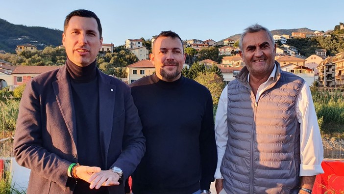 Difesa suolo, visita dell'assessore regionale Giacomo Giampedrone e Claudio Muzio a Ne, Casarza e Moneglia