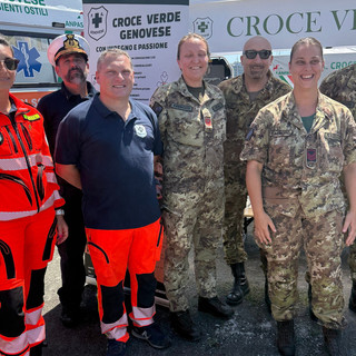 Soccorso e sicurezza: ANPAS Liguria e Esercito Italiano a scuola di emergenza Soccorso e sicurezza: ANPAS Liguria e Esercito Italiano a scuola di emergenza