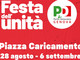 Dopo nove anni torna la Festa dell’Unità in piazza Caricamento: dieci giorni di dibattiti, cucina e confronto politico Dopo nove anni torna la Festa dell’Unità in piazza Caricamento: dieci giorni di dibattiti, cucina e confronto politico