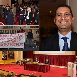 Il generale Figliuolo al Casinò di Sanremo: “Siamo usciti dalla pandemia grazie al lavoro di squadra”
