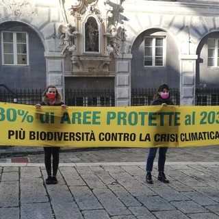 Aree protette, flash mob di Legambiente: "Serve delineare superficie del Parco di Portofino"